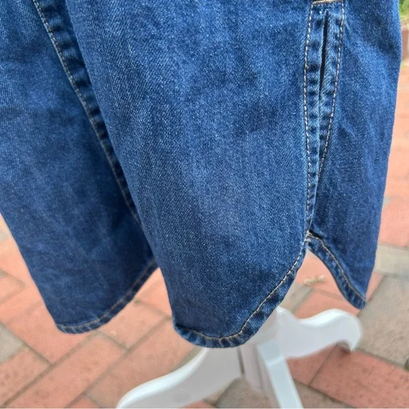 LEE Take‎ a Tumble Denim Shirt Dress NWT | Size S (Oversized Fit) - Picture 8 of 11